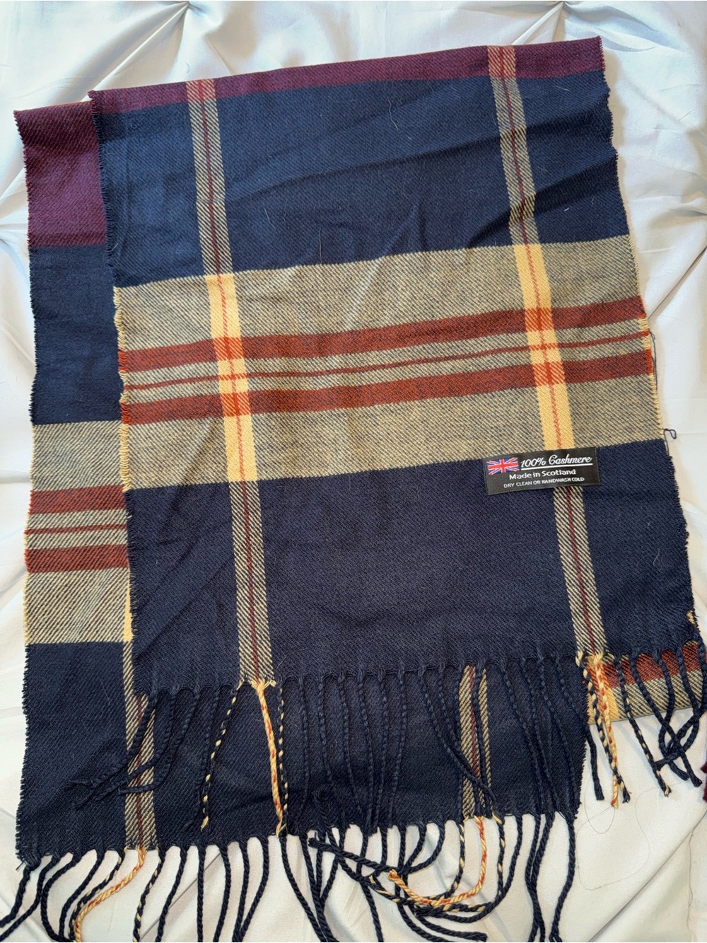 100% CASHMERE Scarves - Made in Scotland
